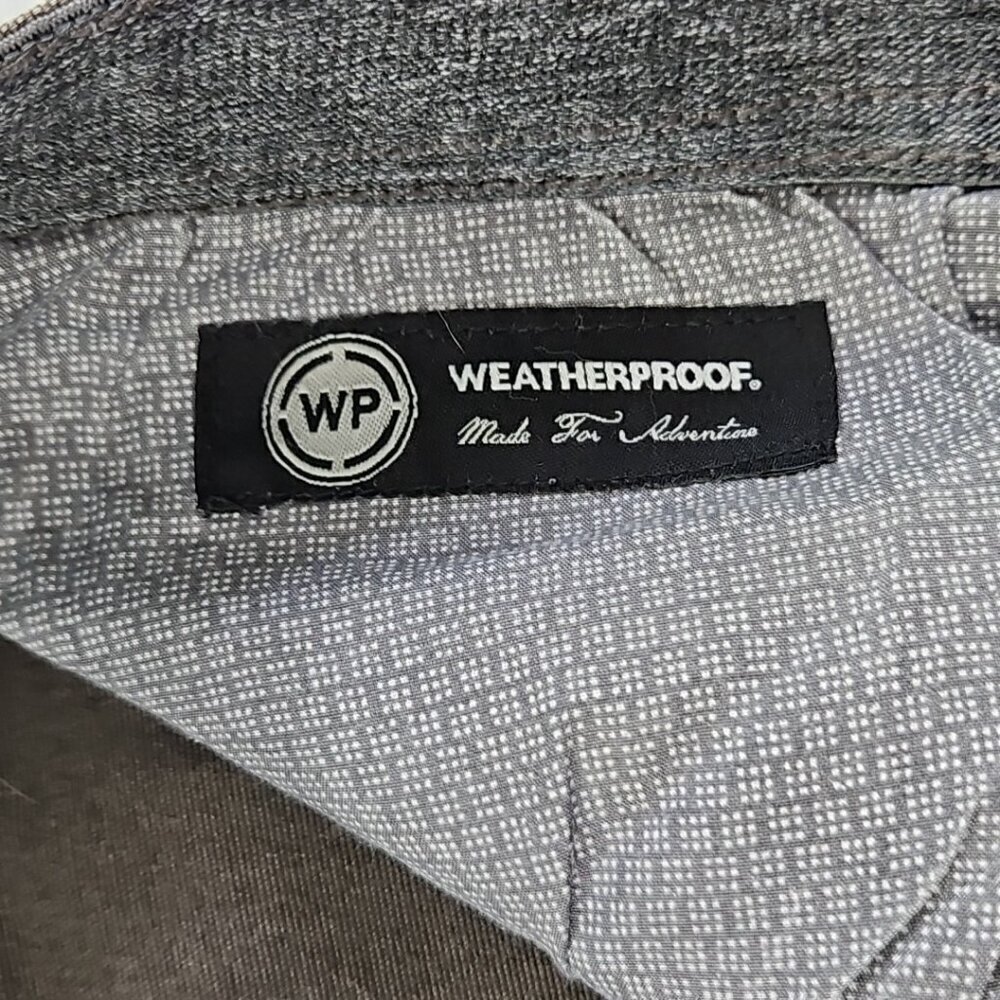 WP Weatherproof Canvas Utility Pants Men's 38Wx30L Ash Brown Straight Leg EUC LN - Picture 11 of 14